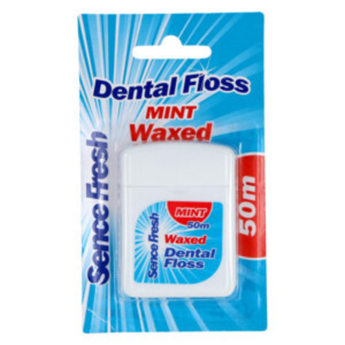 Sence Sence Fresh - Mint Waxed Dental Floss 50m