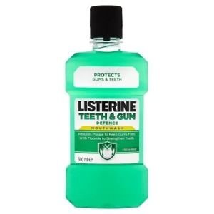 Listerine Listerine Teeth & Gum  Defense Mouthwash 500ml