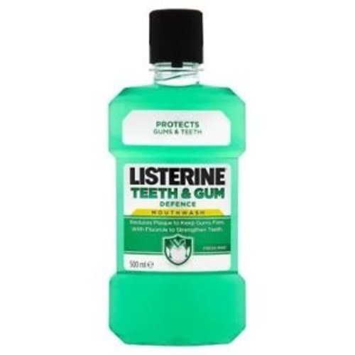 Listerine Listerine Teeth & Gum  Defense Mouthwash 500ml