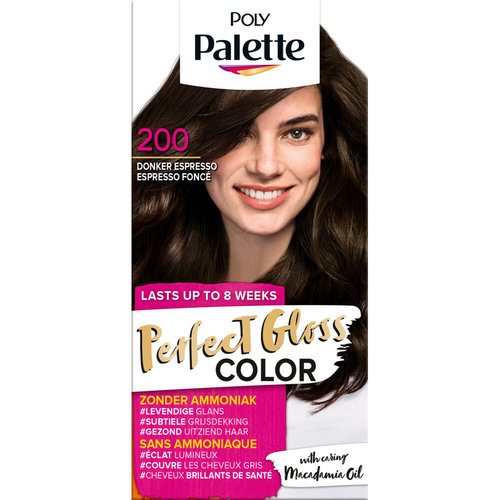 Poly Palette Poly Palette Haarverf - Perfect Gloss Color Donker Espresso 200