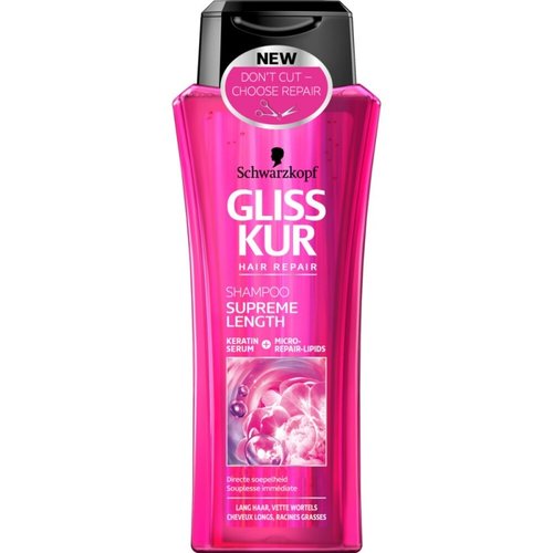 Gliss kur Gliss Kur Supreme Length - Shampoo 200ml Gliss kur Gliss Kur Supreme Length - Shampoo 200ml