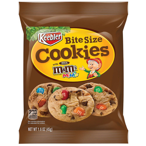 Keebler Keebler - Bite Size Cookies With Mini M&M's 45g Keebler Keebler - Bite Size Cookies With Mini M&M's 45g