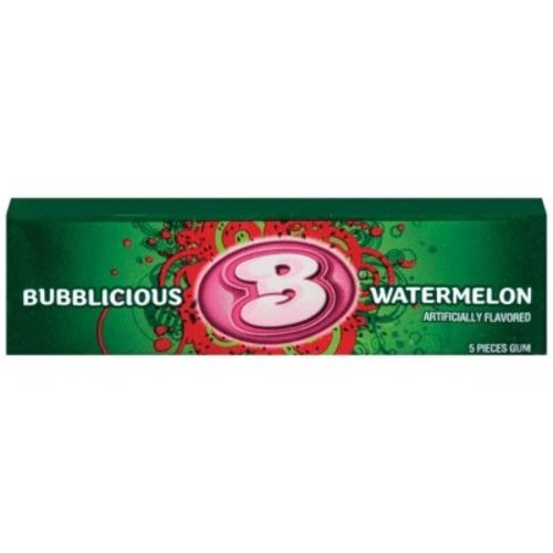 Bubblicious Bubblicious - Watermeloen Kauwgom 38 Gram