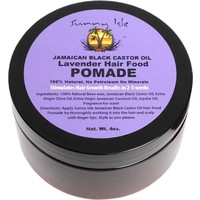 Sunny Isle Jamaican Black Castor Oil Lavender Hair Food - Pomade 118ml