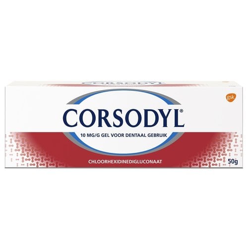 Corsodyl Corsodyl Tandgel - 50 Gram