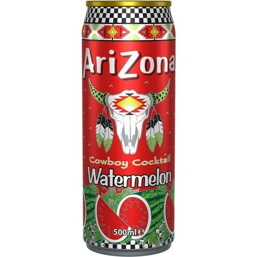 Arizona Arizona - Cowboy Cocktail Watermelon Frisdrank 500ml Arizona Arizona - Cowboy Cocktail Watermelon Frisdrank 500ml