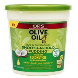 Ors Ors Olive Oil Style & Curl Defining - Smooth-N-Hold Pudding 368gr Ors Ors Olive Oil Style & Curl Defining - Smooth-N-Hold Pudding 368gr