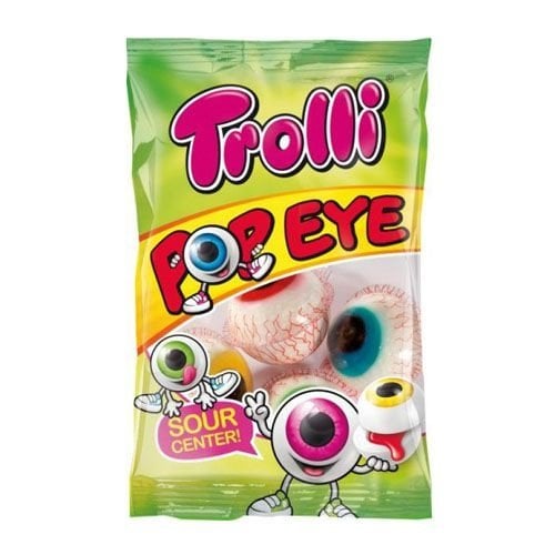 Trolli Trolli - Oogballen Snoep 75g