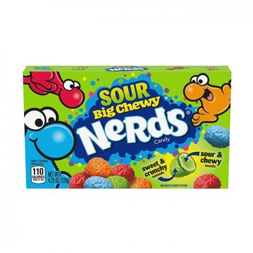 Nerds Nerds - Sour Big Chewy 120g Nerds Nerds - Sour Big Chewy 120g