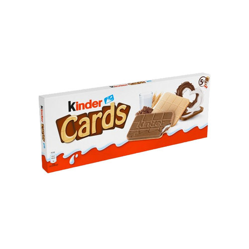 Kinder Kinder - Cards Chocolade 128g Kinder Kinder - Cards Chocolade 128g