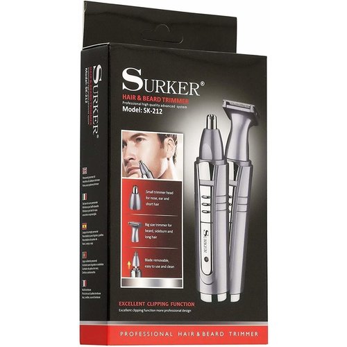 Surker Surker Sk-212 - Haar, Baard & Neus Trimmer Surker Surker Sk-212 - Haar, Baard & Neus Trimmer