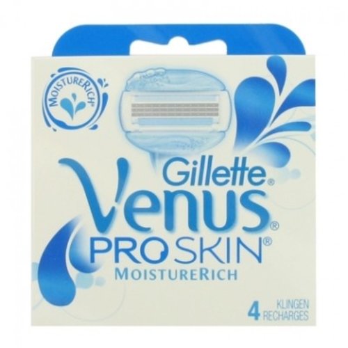 Gillette Gillette Venus Pro Skin - 4 Scheermesjes Gillette Gillette Venus Pro Skin - 4 Scheermesjes