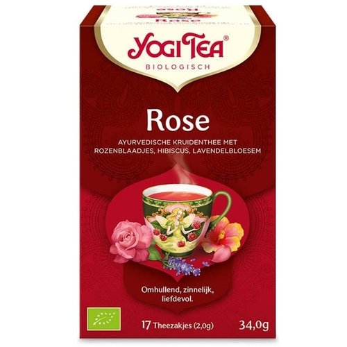 Yogi Tea Yogi Tea Rose - Kruidenthee 17 Zakjes