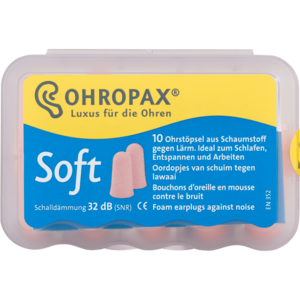 Ohroprax Ohroprax Soft Schuim - Oordopjes 10 Stuks