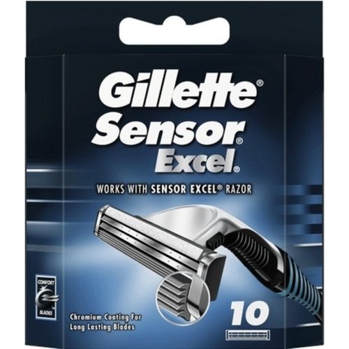 Gillette Gillette Sensor Excel - 10 Scheermesjes