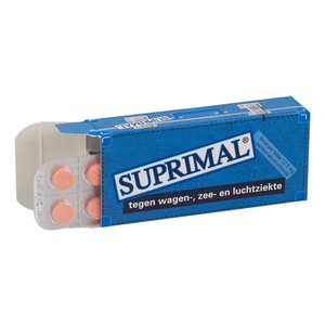 Suprimal Suprimal 12,5mg - Reistabletten 10 Stuks