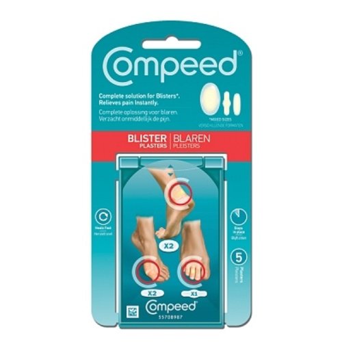 Compeed Compeed Verschillende Formaten - Blaren Pleisters 5 Stuks