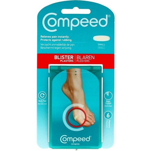 Compeed Compeed Small - Blaren Pleisters 6 Stuks Compeed Compeed Small - Blaren Pleisters 6 Stuks