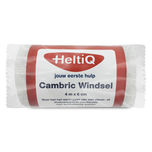 Heltiq Heltiq 4m X 6cm - Cambric Windsel