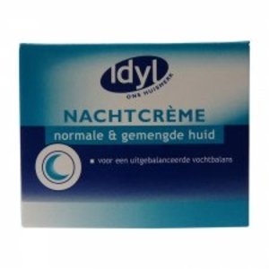 Idyl Idyl Normale & Gemengde Huid - Nachtcreme 50ml