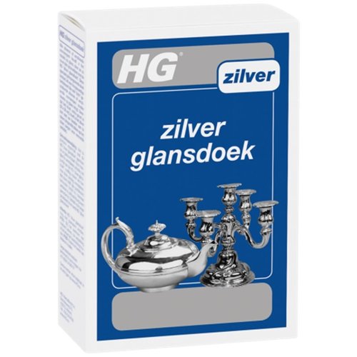 Hg Hg - Zilver Glansdoek Hg Hg - Zilver Glansdoek