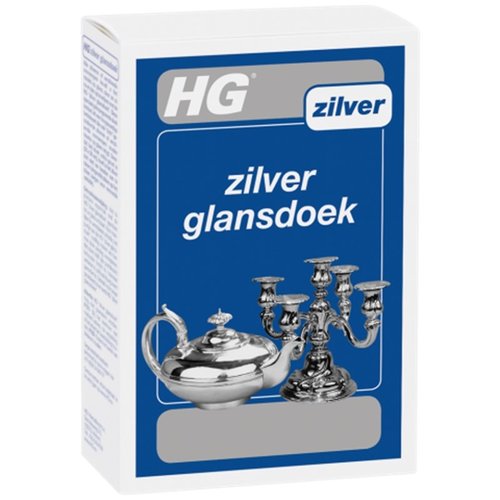 Hg Hg - Zilver Glansdoek