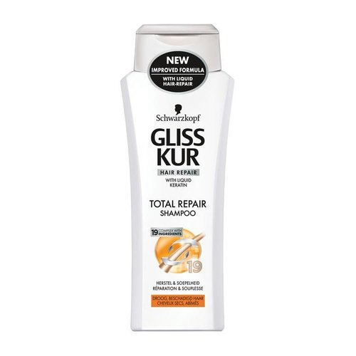 Gliss kur Gliss Kur Total Repair - Shampoo 250ml Gliss kur Gliss Kur Total Repair - Shampoo 250ml