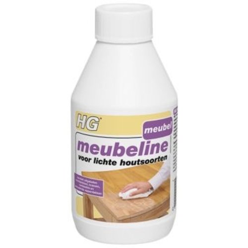 Hg Hg - Meubeline Voor Lichte Houtsoorten 250ml Hg Hg - Meubeline Voor Lichte Houtsoorten 250ml