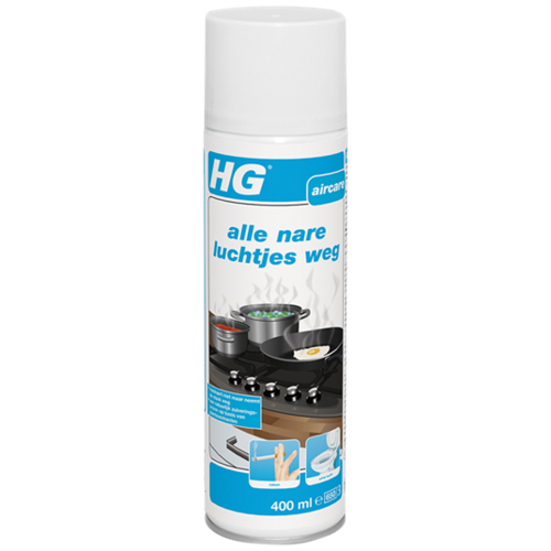 Hg Hg - Alle Nare Luchtjes Weg 400ml Hg Hg - Alle Nare Luchtjes Weg 400ml