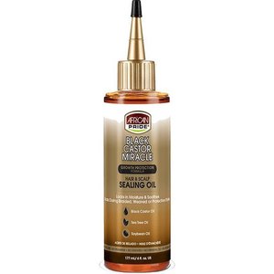 African Pride African Pride Black Castor Miracle - Hair & Scalp Sealing Oil 177ml African Pride African Pride Black Castor Miracle - Hair & Scalp Sealing Oil 177ml