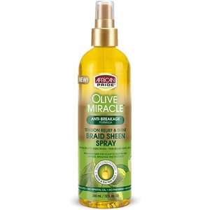 African Pride African Pride Olive Miracle - Braid Sheen Spray 355ml African Pride African Pride Olive Miracle - Braid Sheen Spray 355ml