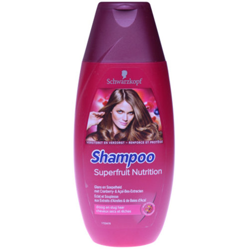 Schwarzkopf Schwarzkopf Superfruit Nutrition - Shampoo 250ml Schwarzkopf Schwarzkopf Superfruit Nutrition - Shampoo 250ml