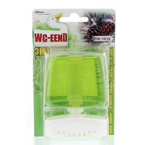 Wc eend Wc Eend 3 In 1 Pine Fresh - Toiletblok 55ml Wc eend Wc Eend 3 In 1 Pine Fresh - Toiletblok 55ml