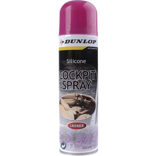 Dunlop Dunlop Silicone Lavendel - Cockpit Spray 225ml