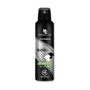 Hunca Hunca Care Men Invisible Black & White - Deodorant Spray 150ml Hunca Hunca Care Men Invisible Black & White - Deodorant Spray 150ml