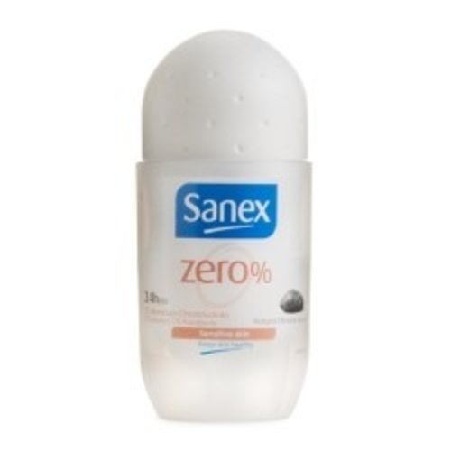Sanex Sanex Zero % Gevoelige Huid - Deoroller 50ml Sanex Sanex Zero % Gevoelige Huid - Deoroller 50ml