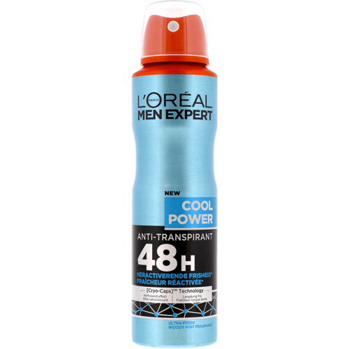 Loreal L'oreal Men Expert Cool Power - Deodorant Spray 150ml