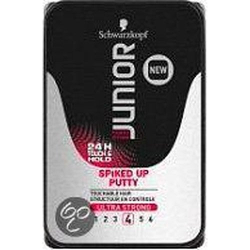 Schwarzkopf Schwarzkopf Junior Spiked Up Putty Ultra Strong 4 - Haarwax 100ml