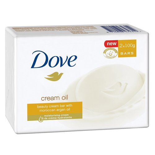 Dove Dove Cream Oil - Beauty Cream Bar 2x100g Dove Dove Cream Oil - Beauty Cream Bar 2x100g