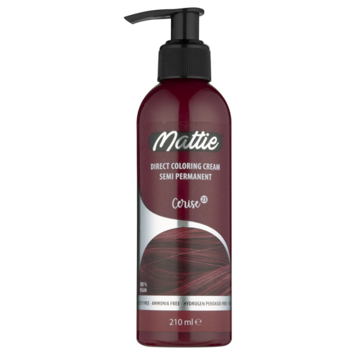 Mattie Professional Mattie Direct Coloring Cream Semi-Permanent - Cerise 210ml