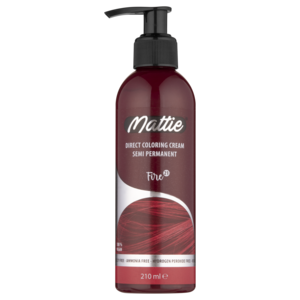 Mattie Professional Mattie Direct Coloring Cream Semi-Permanent - Fire 210ml Mattie Professional Mattie Direct Coloring Cream Semi-Permanent - Fire 210ml