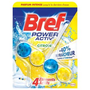 Bref Bref Power Activ Citroen - Toiletblok 50g