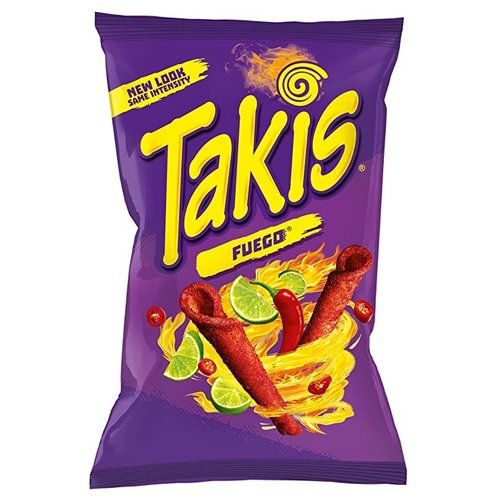 Takis Takis Fuego Hot Chili Pepper & Lime - Chips 280g