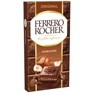 Ferrero Rocher Ferrero Rocher - Hazelnoot Chocolade Reep 90g