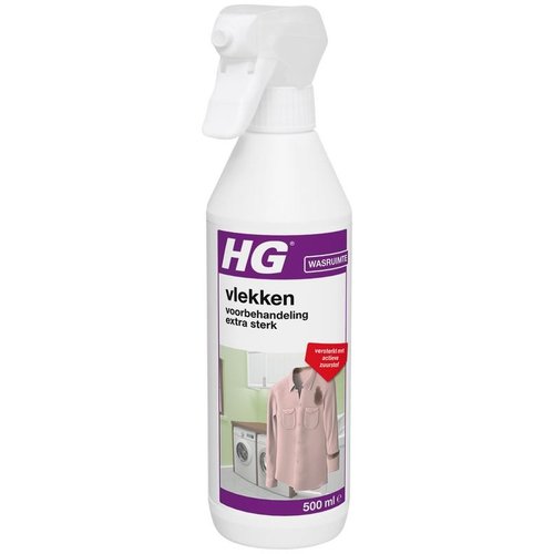 Hg Hg Vlekken & Plekken Voorbehandeling Extra Sterk - 500 Ml Hg Hg Vlekken & Plekken Voorbehandeling Extra Sterk - 500 Ml