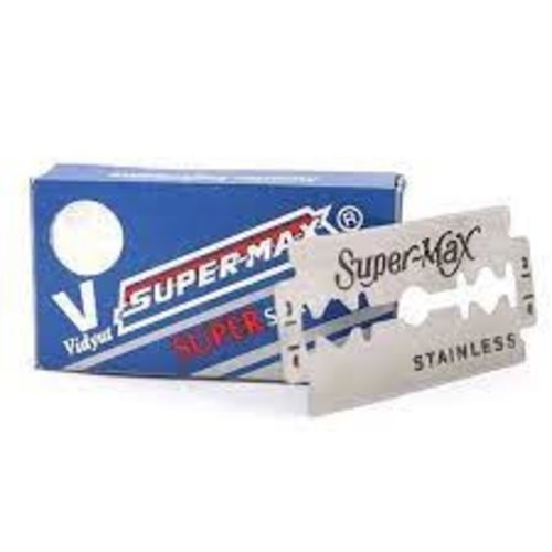 Supermax Supermax Ouderwetse Platte Mesjes - 10 Stuks Supermax Supermax Ouderwetse Platte Mesjes - 10 Stuks