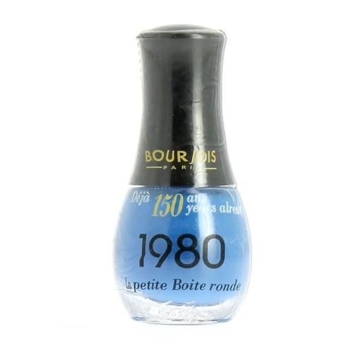 Bourjois Paris Bourjois Paris 1980 Blauw - Nagellak 3ml Bourjois Paris Bourjois Paris 1980 Blauw - Nagellak 3ml
