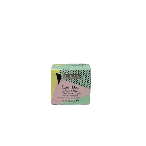 Pupa Pupa Milano Like A Doll Cheeks & Hair - Face And Hair Powder 001 3g