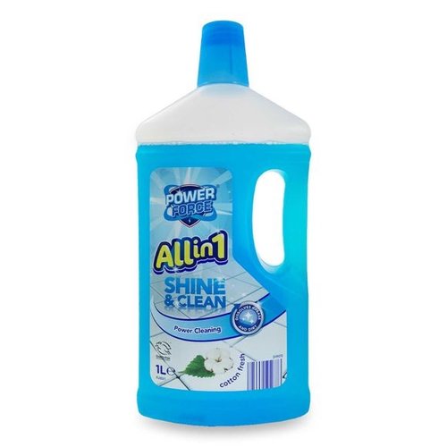 Power Force Power Force All In 1 Shine & Clean Ocean Fresh - Allesreiniger 1 Liter