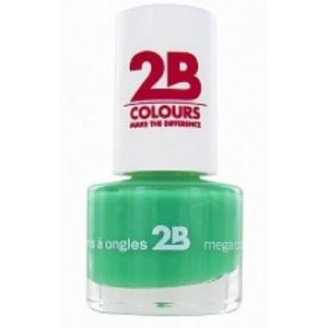 2B 2b Mega Colours Gras Green 025 - Nail Polish 5,5ml